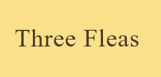Three Fleas Logo