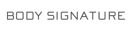 My Body Signature Logo