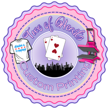 Two Of Hearts Custom Printing Logo