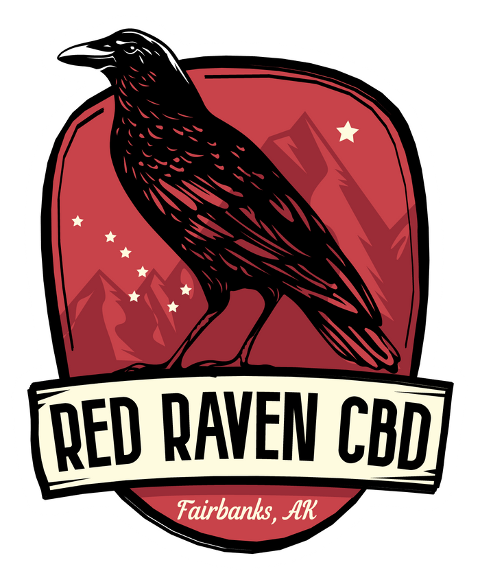 Red Raven CBD Logo
