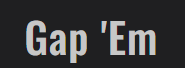 Gap Em Merchandise Logo