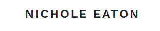 Nichole Eaton Logo
