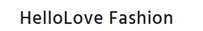 HelloLove Fashion Logo