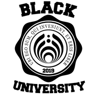 The Black University Logo