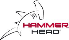 Hammer Head Swim Caps Logo