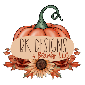 BK Designs and Blanks Logo