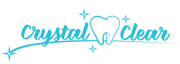 Crystal Clear Teeth Whitening Logo