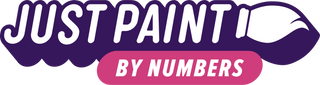 Just Paint by Numbers Store Shop Logo