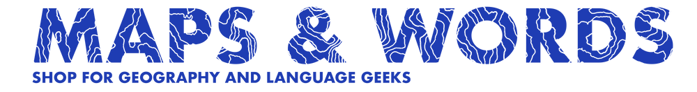 Maps and Words Logo