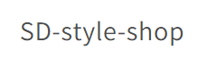 SD style shop Logo