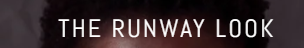 The Runway look Logo