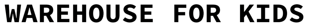 Warehouse for kids Logo