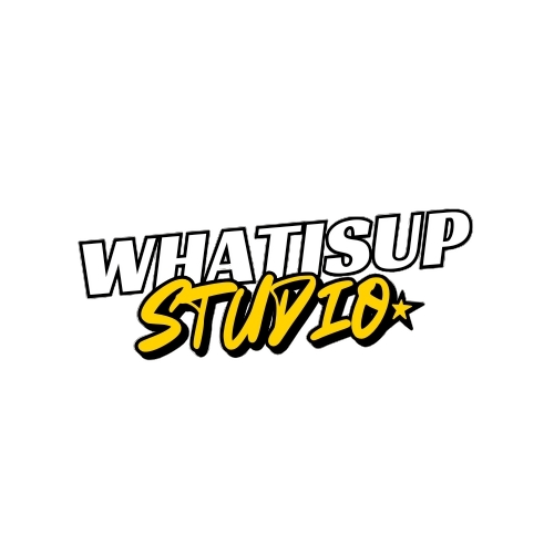 whatisup Studio com Logo