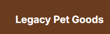Legacy Pet Goods Logo