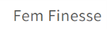 Fem Finesse Logo