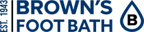 Brown’s Foot Bath Logo