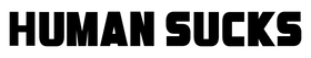 HUMAN SUCKS Logo